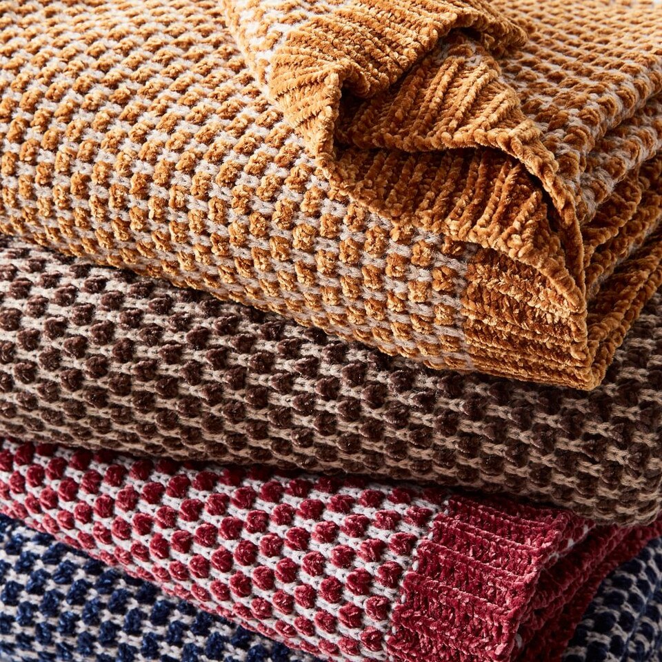 Chenille Throw West Elm UK